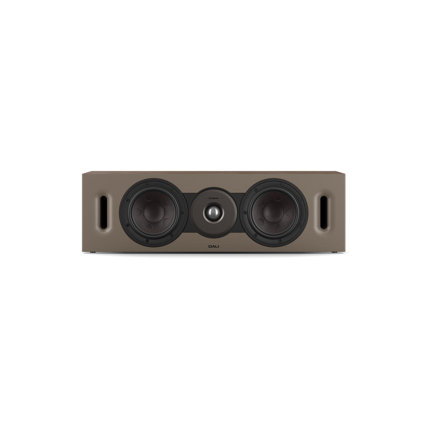 Sonik Cinema Center Channel Speaker - Walnut