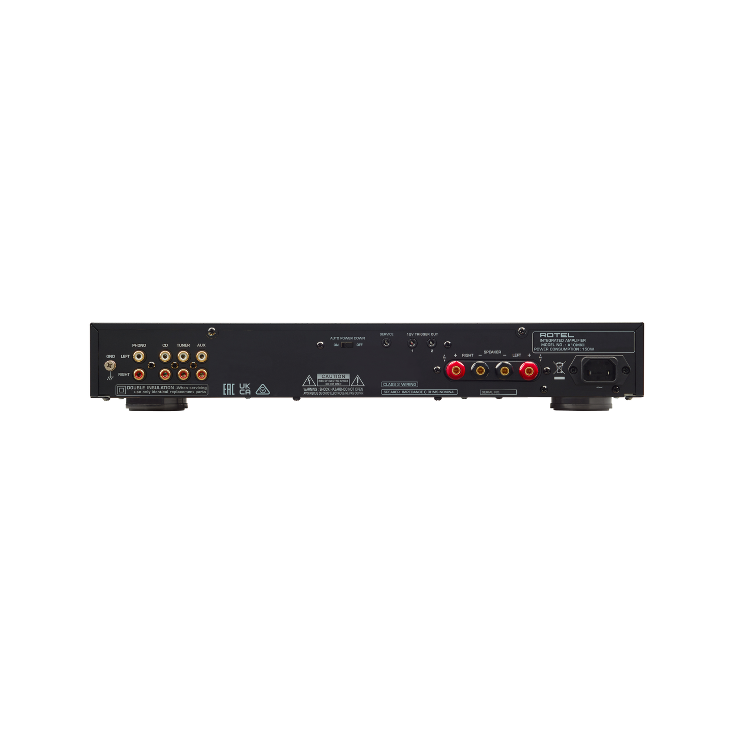 A10 MKII Stereo Integrated Amplifier - Black