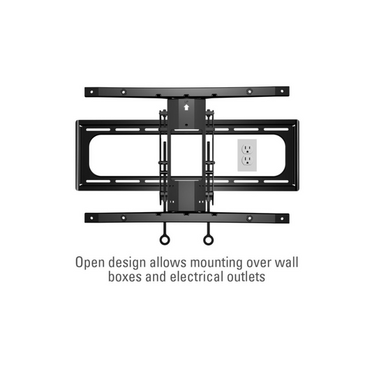 SANUS VLC1-B1 Curved TV Swiveling Wall Mount For 40"-88" TVs