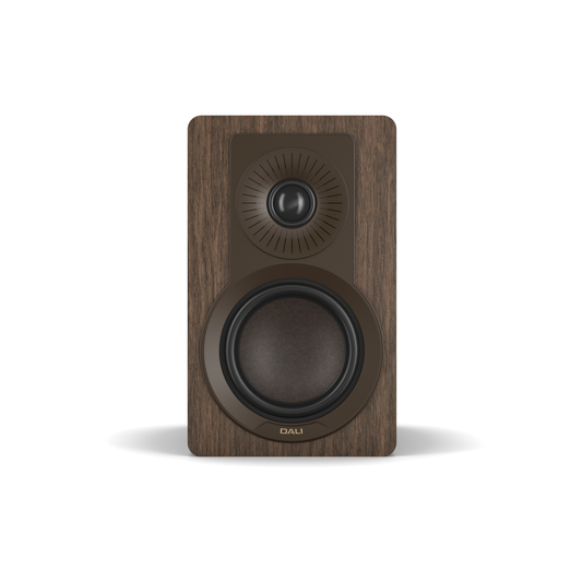 Kupid Compact Bookshelf Speaker - Dark Walnut