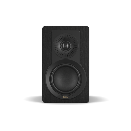 Kupid Compact Bookshelf Speaker - Black Ash