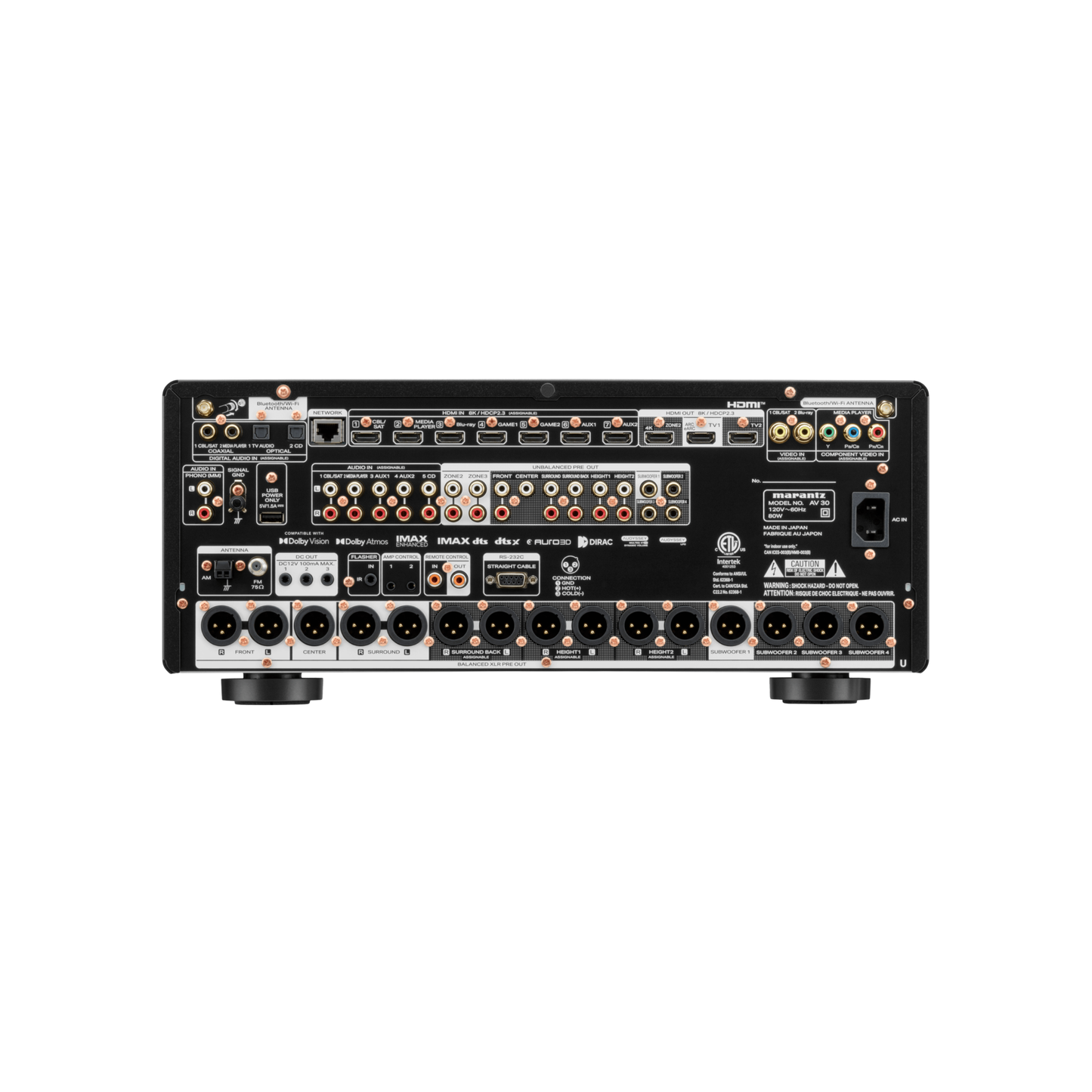AV 30 11.4-Channel Balanced AV Preamplifier