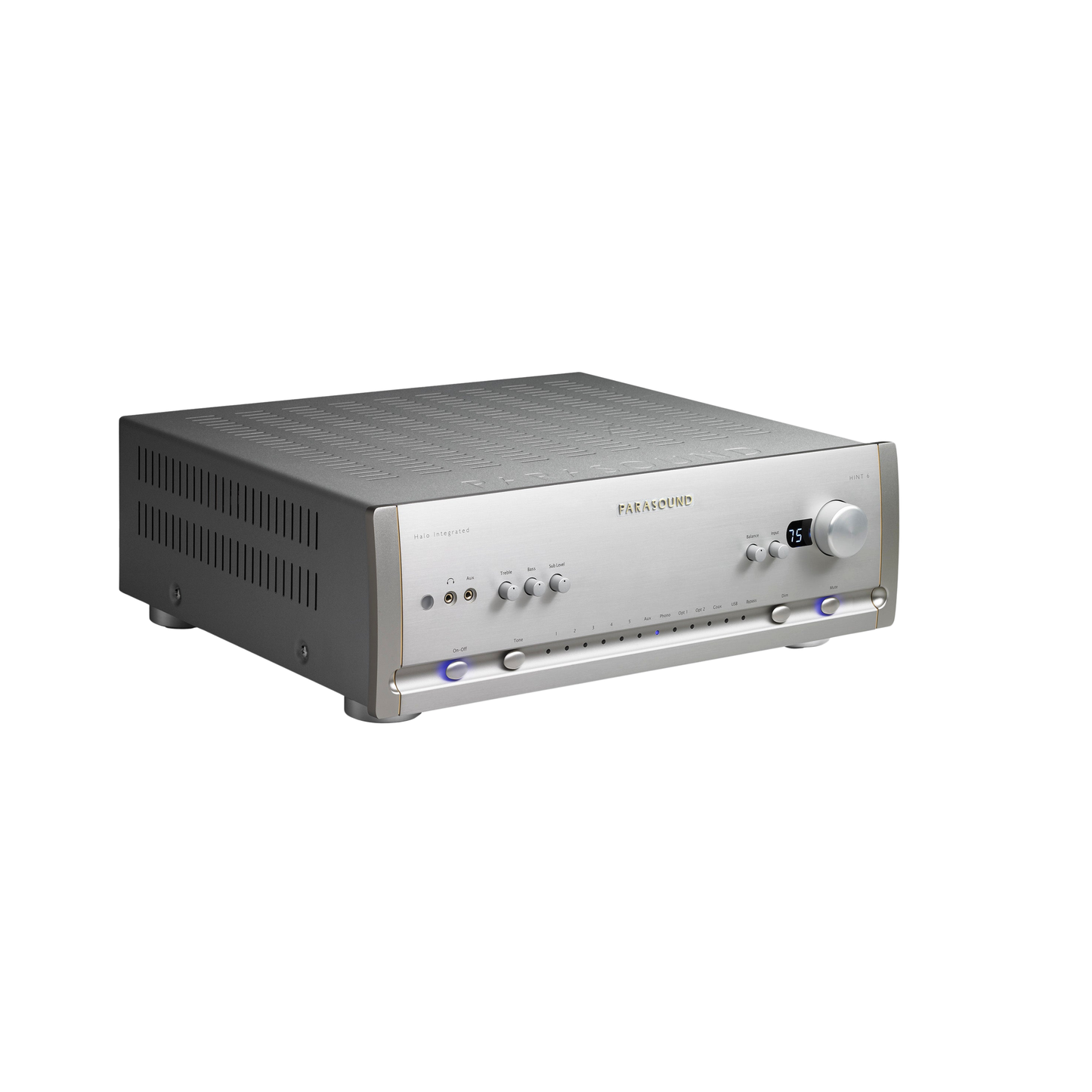 HALO Hint 6+ Integrated Amplifier - Silver