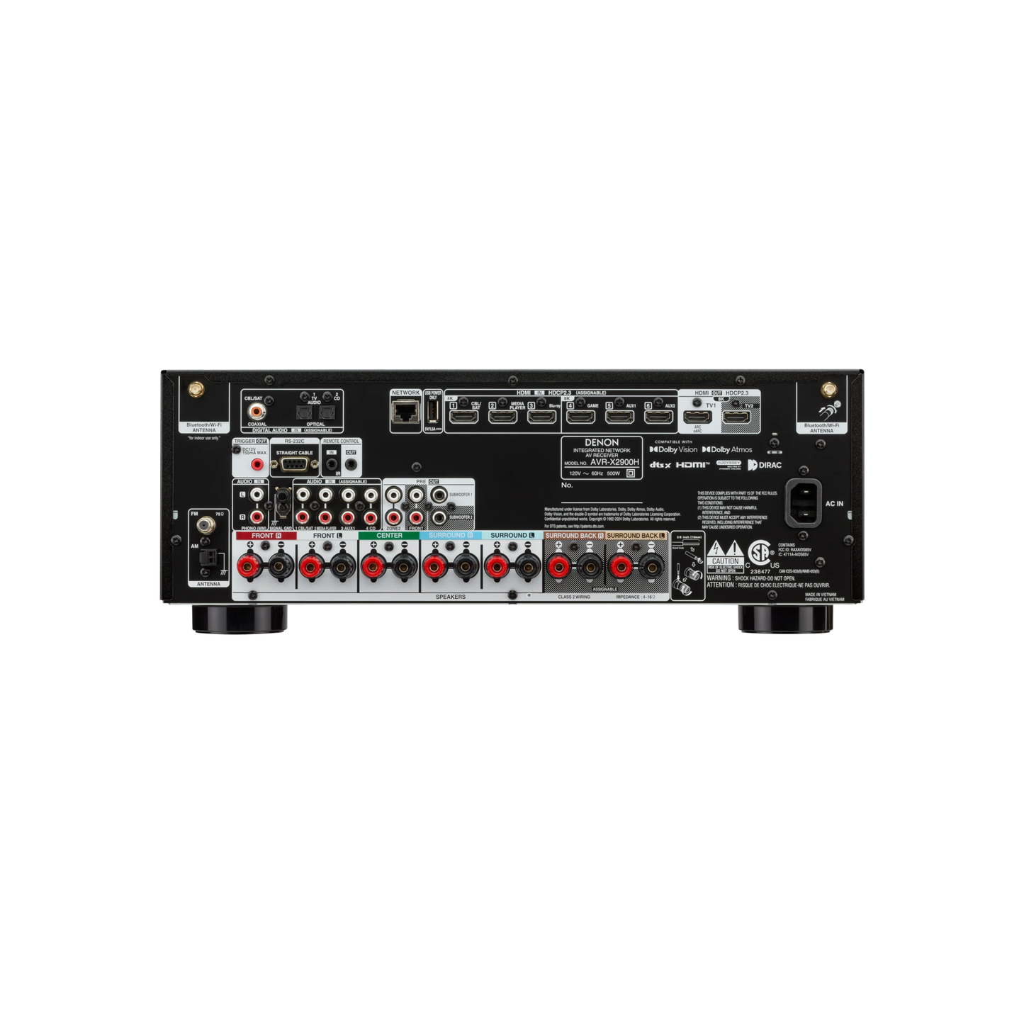 AVR-X2900H DAB A/V Receiver
