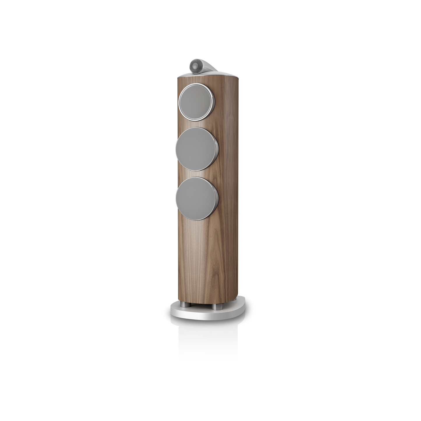 804 D5 Floor-standing Speaker Pair - Light Walnut