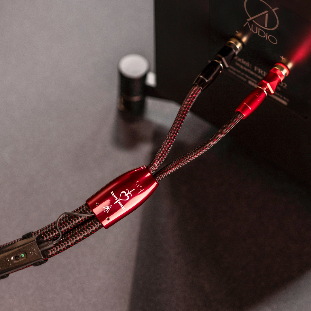 Brave Heart Full-Range Speaker Cable ( 10 ft pair ) w/Multi-Spades