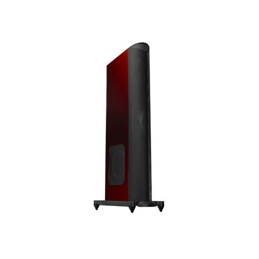 T44 Hybrid Floorstanding Loudspeaker Pair - Santa Barbara Red
