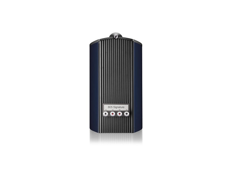 805 D4 Signature Stand Mount Speaker - Midnight Blue Metallic