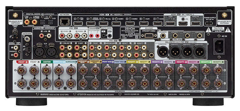 AVR-A1H 15.4 Ch. 150W 8K AV Receiver with HEOS® Built-in