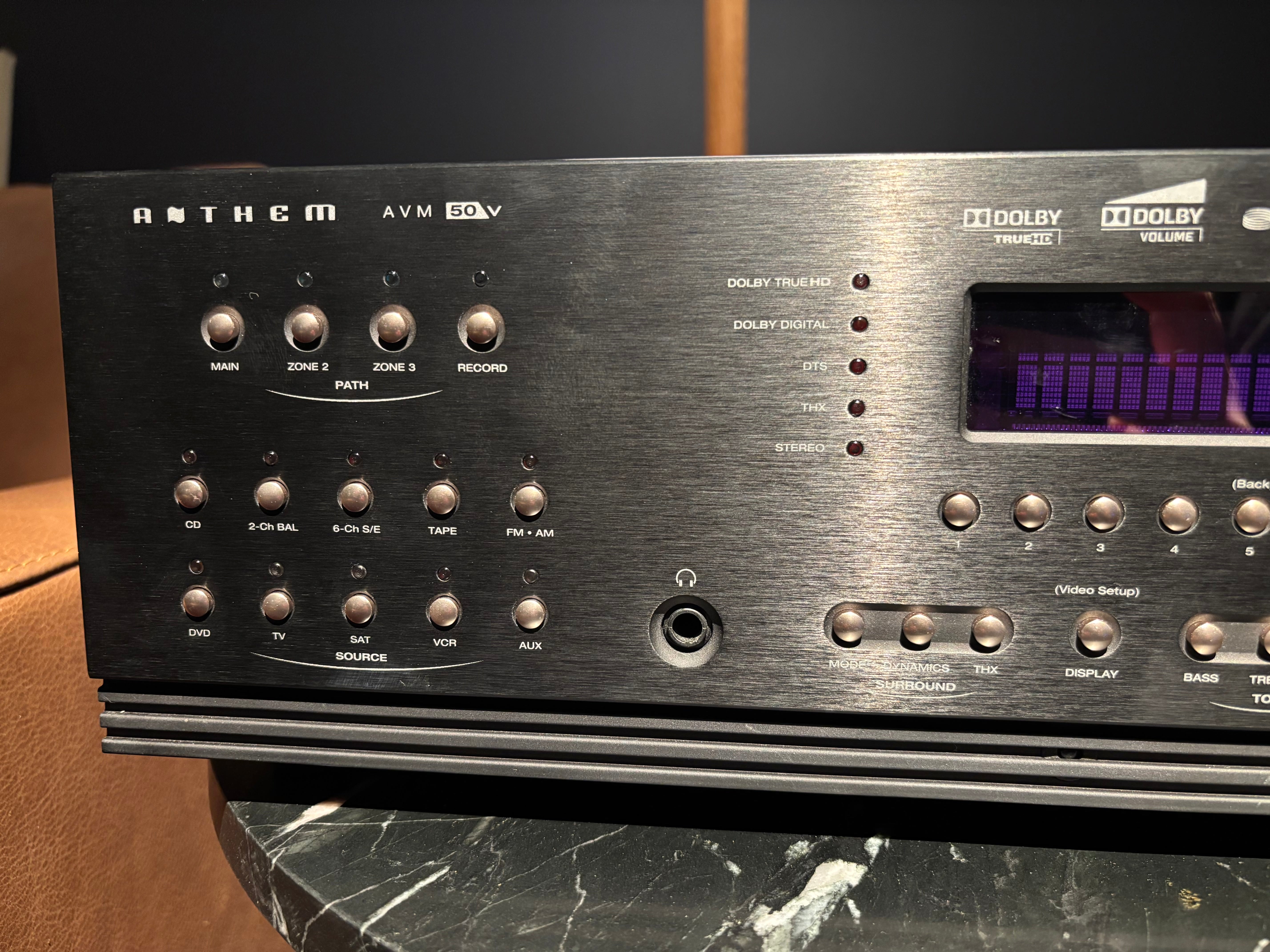 PRE-OWNED AVM 50V 7.1-channel A/V processor with Anthem Room Correction (ARC)