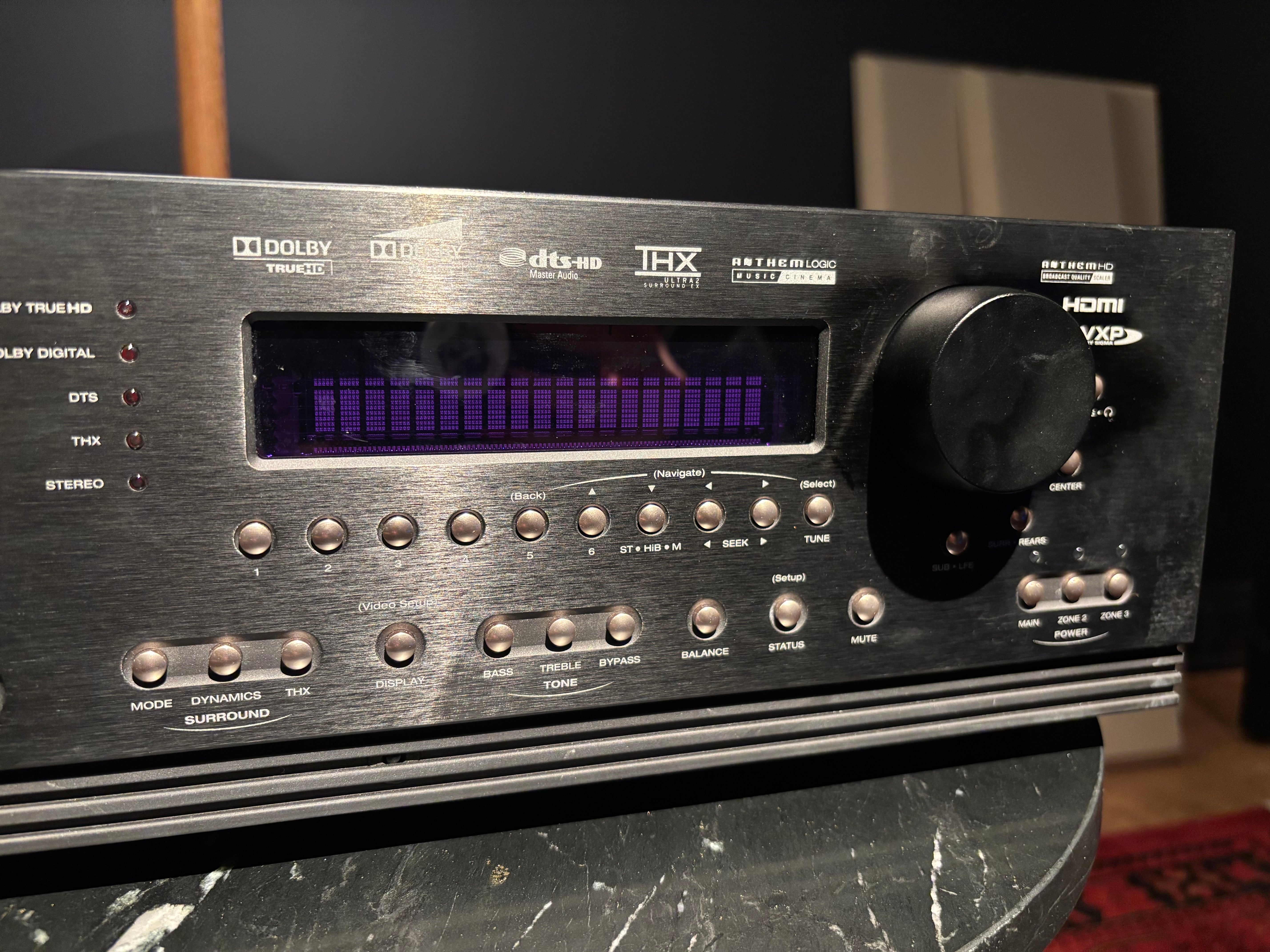 PRE-OWNED AVM 50V 7.1-channel A/V processor with Anthem Room Correction (ARC)