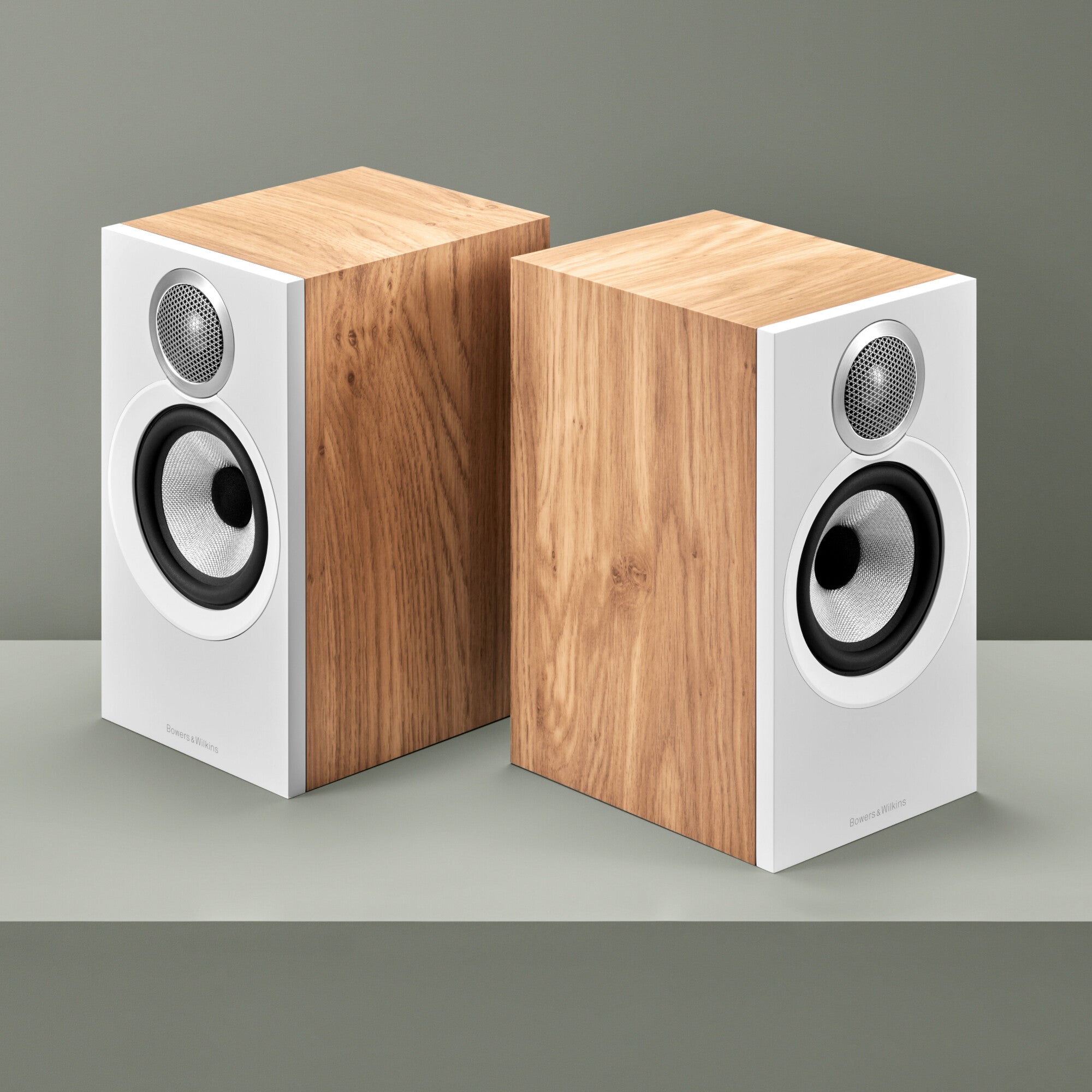 607 S3 Bookshelf Speaker Pair - Oak