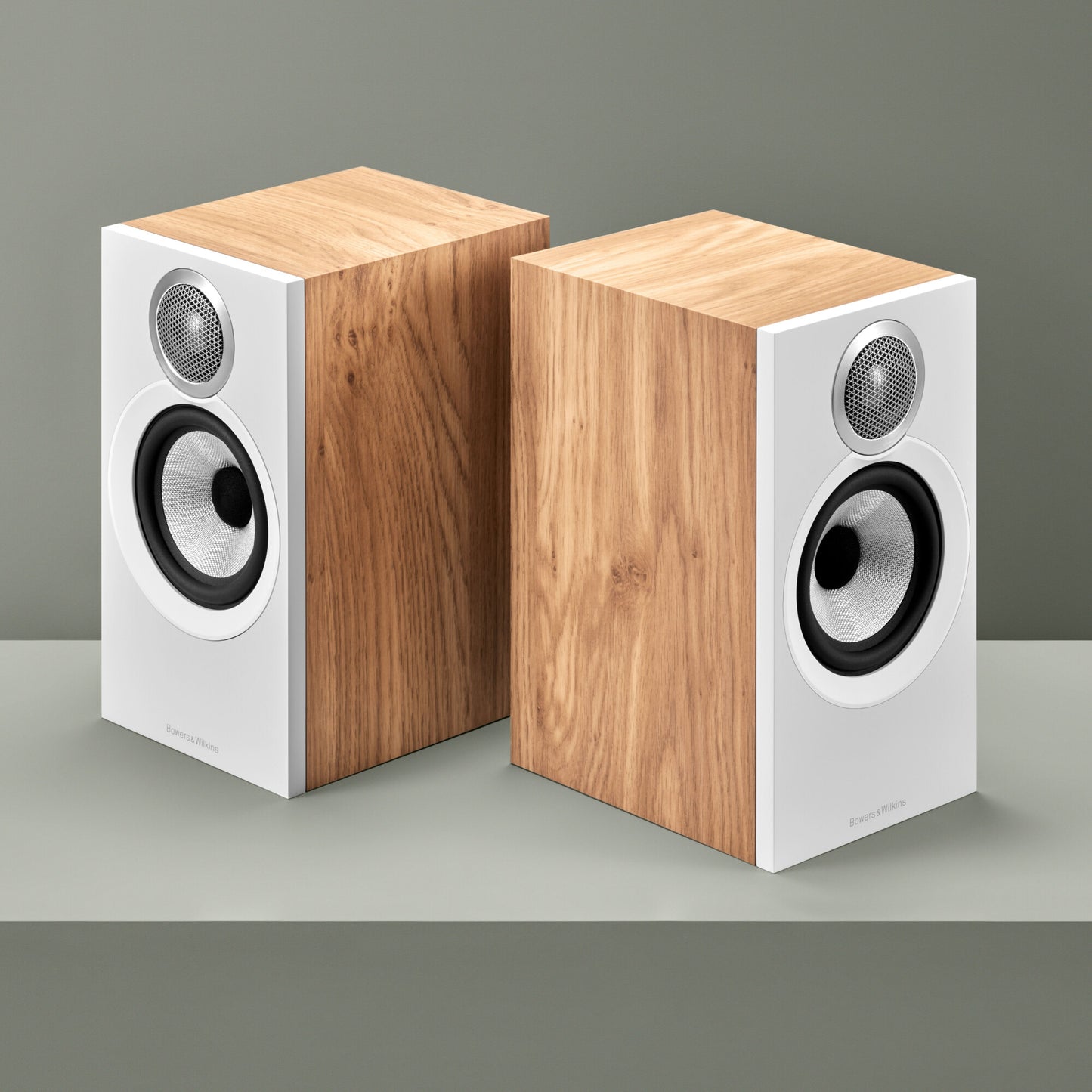 607 S3 Bookshelf Speaker Pair - White
