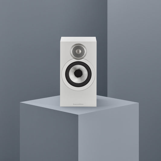 607 S3 Bookshelf Speaker Pair - White