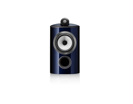 805 D4 Signature Stand Mount Speaker - Midnight Blue Metallic