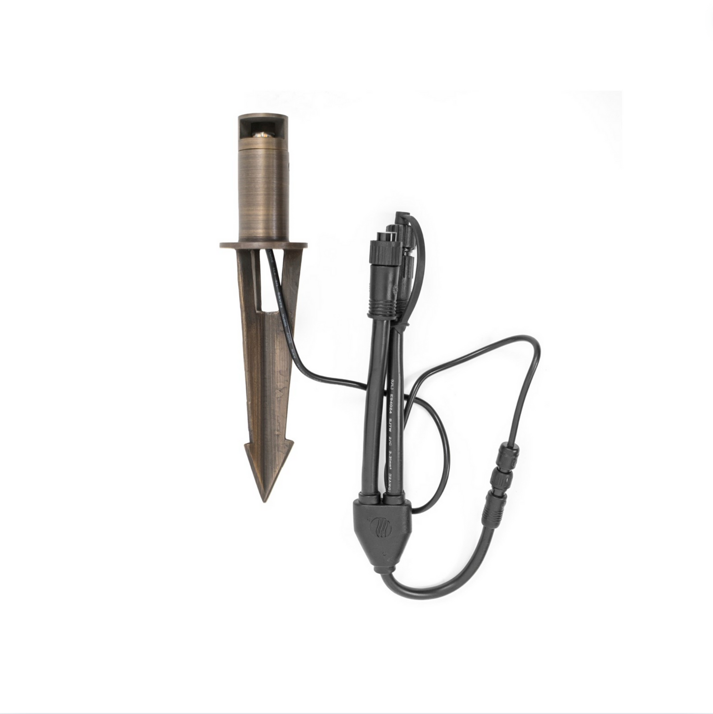 FLEX Niche Landscape Wash Light 6" 3000K - Vintage Brass