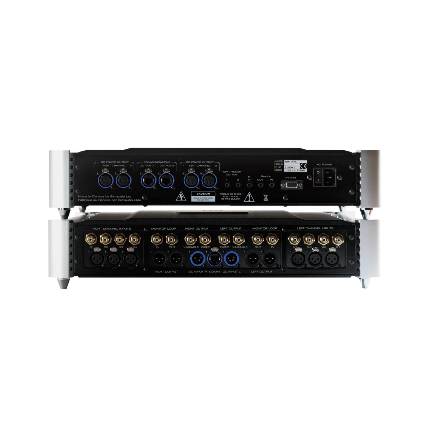 850P Analog Reference Balanced Preamplifier - Silver