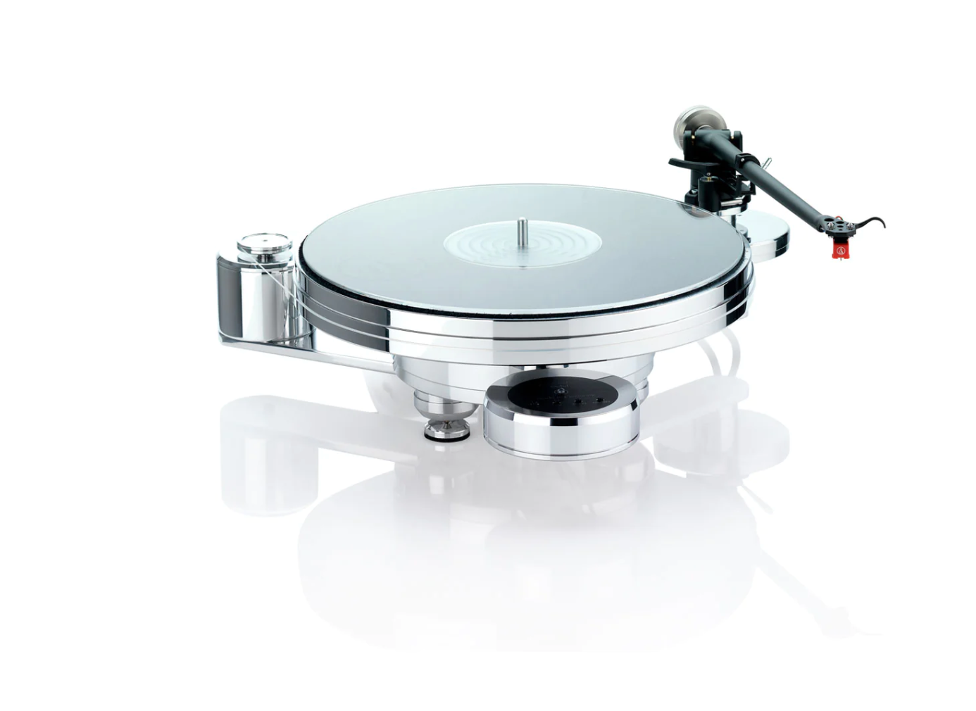 Solid 110 Metal Turntable - Aluminum Matte - Turntable ONLY