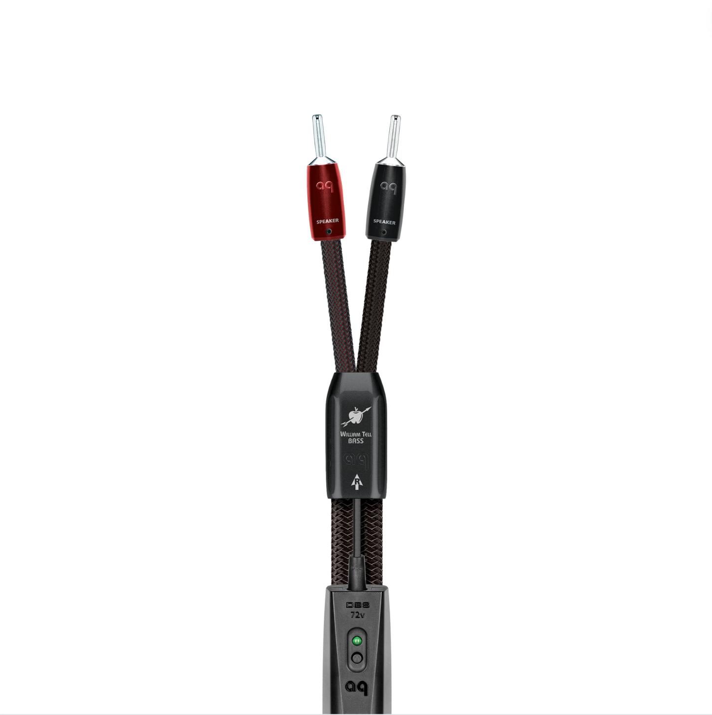 William Tell BASS Speaker Cable ( 10 ft pair) 72v DBS