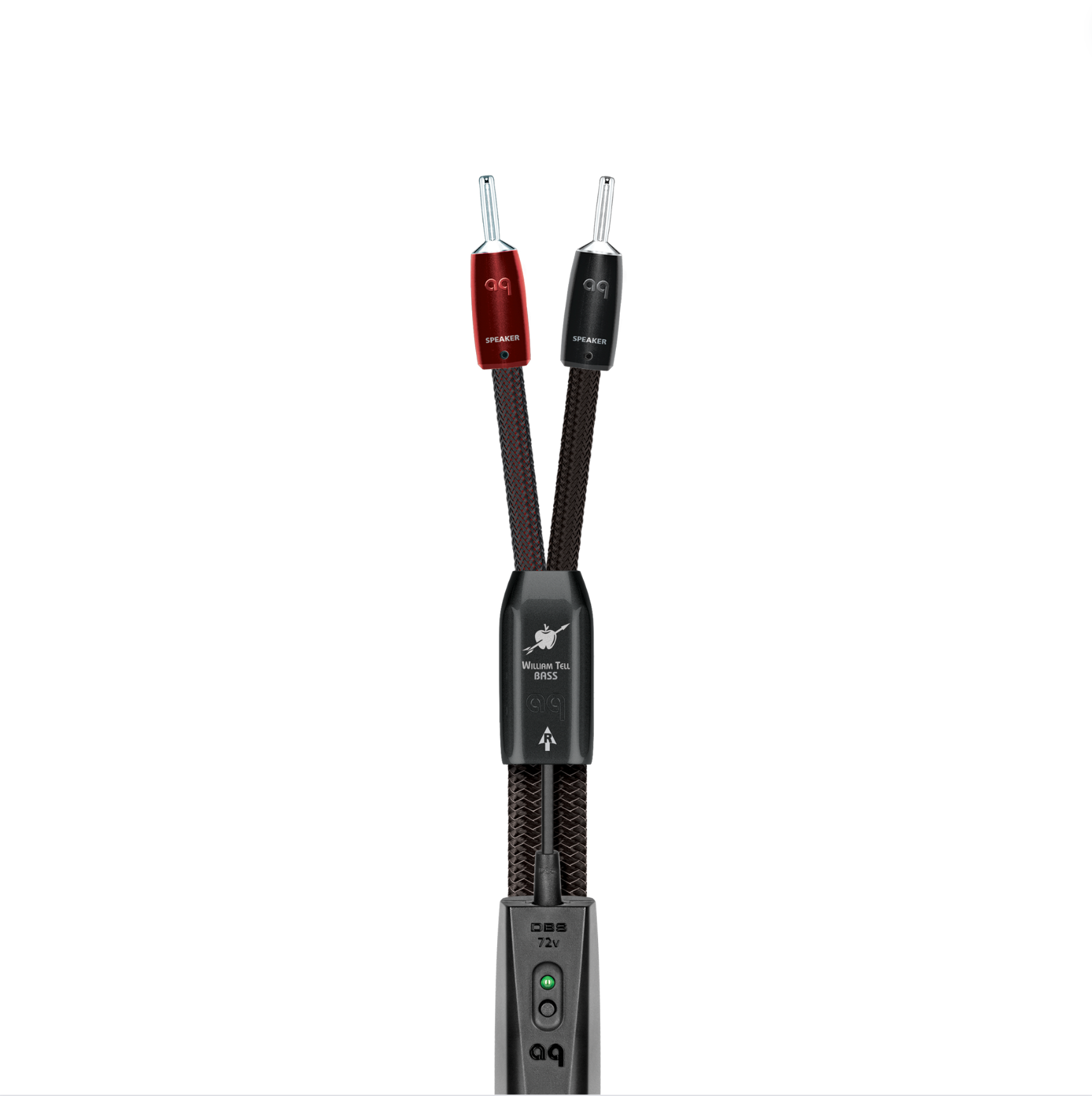 William Tell BASS Speaker Cable ( 12 ft pair) 72v DBS