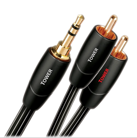Tower Mini to RCA Audio Interconnect Cable - 3M