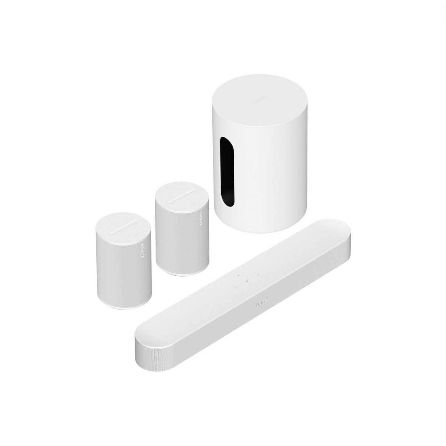 Immersive Set with Beam (Beam + Sub Mini + 2 Era 100) - White