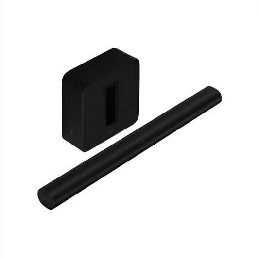 Premium Entertainment Set with Arc Ultra (Arc Ultra + Sub 4) - Black