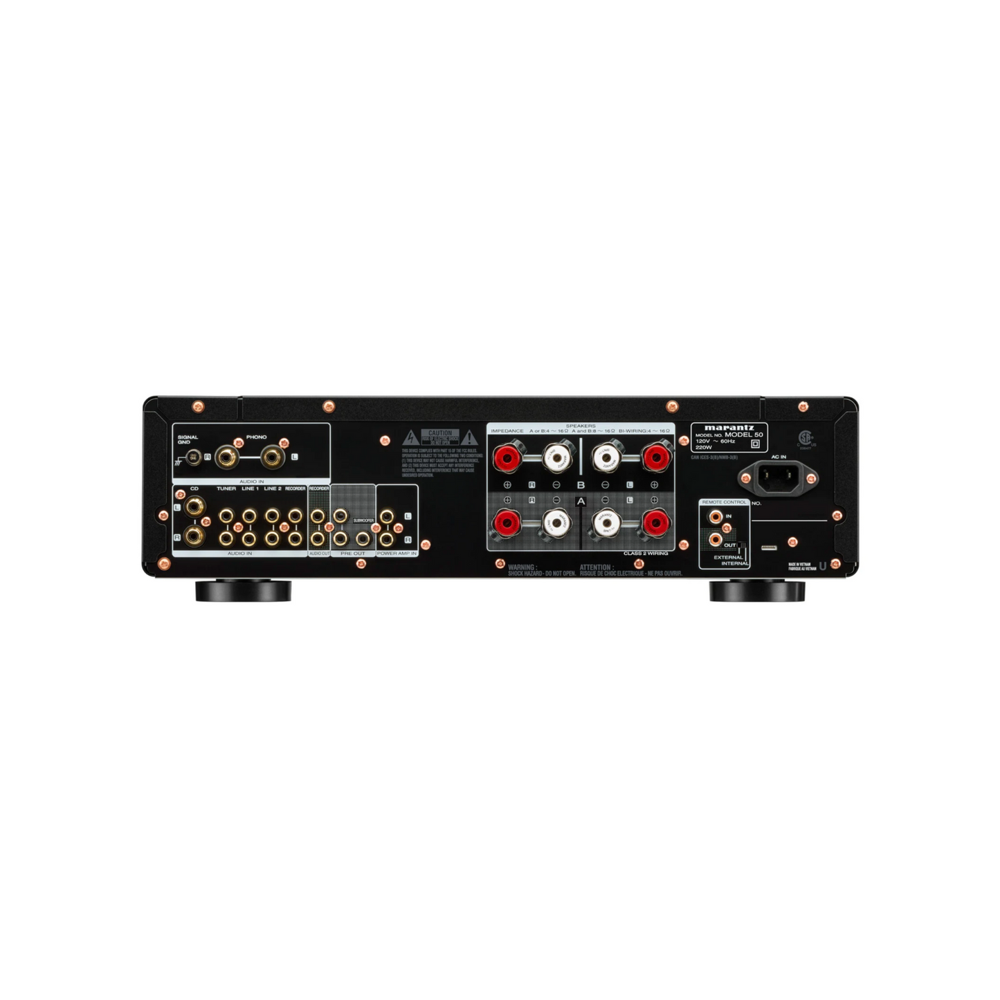 Model 50 Premium Integrated Amplifier - Black