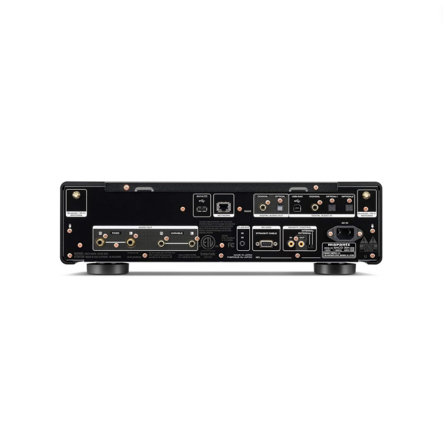 SACD 30n Premium CD Player with HEOS Built-In & Custom HDAM - Black