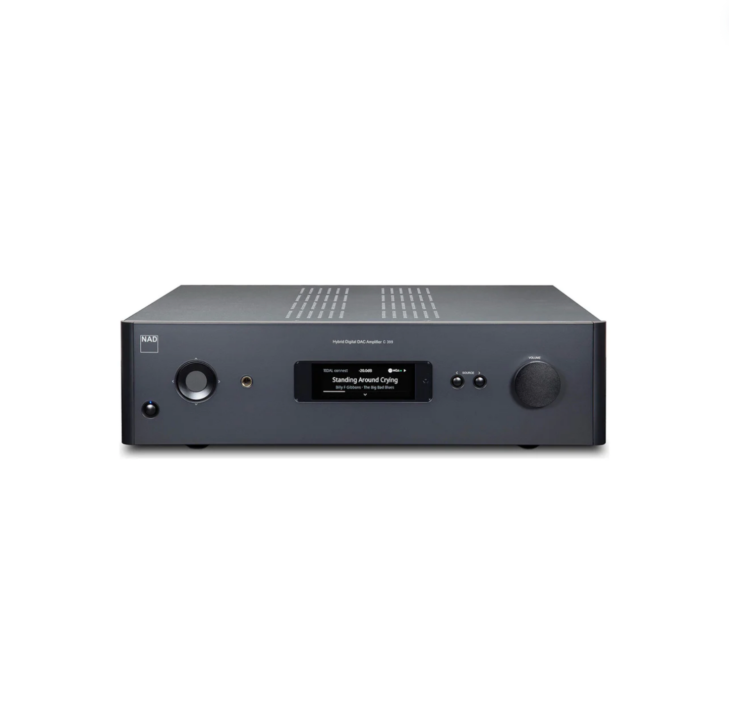 C 399 BluOS: Hybrid Digital DAC Amplifier with MDC2 BluOS-D Card Installed