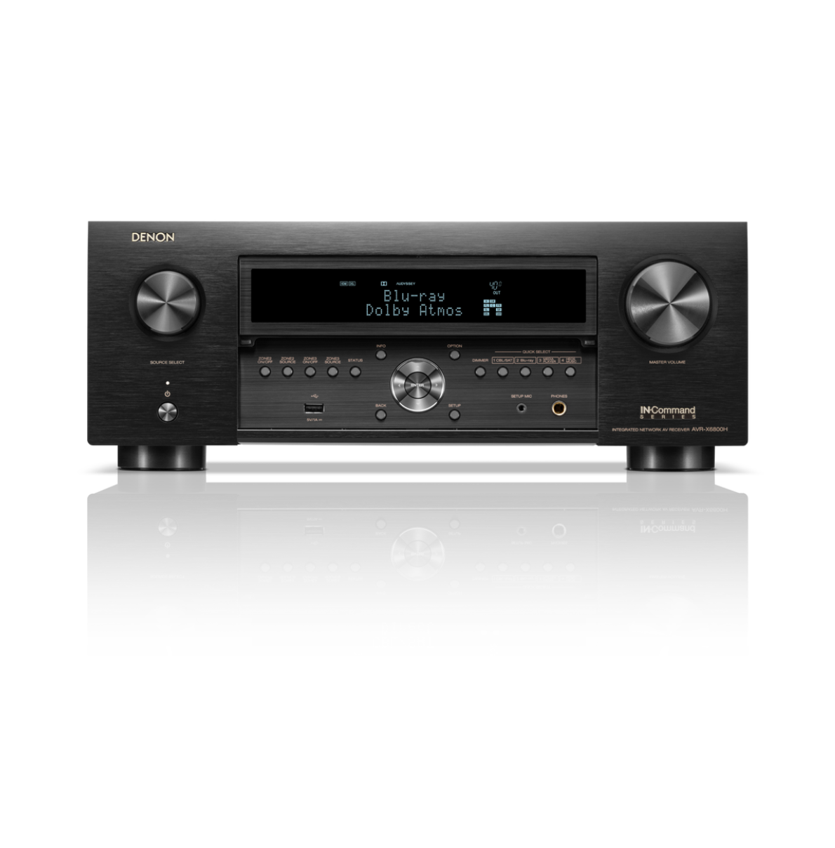 AVR-X6800H 11.4 Channel 140W 8K AV Receiver with HEOS® Built-in