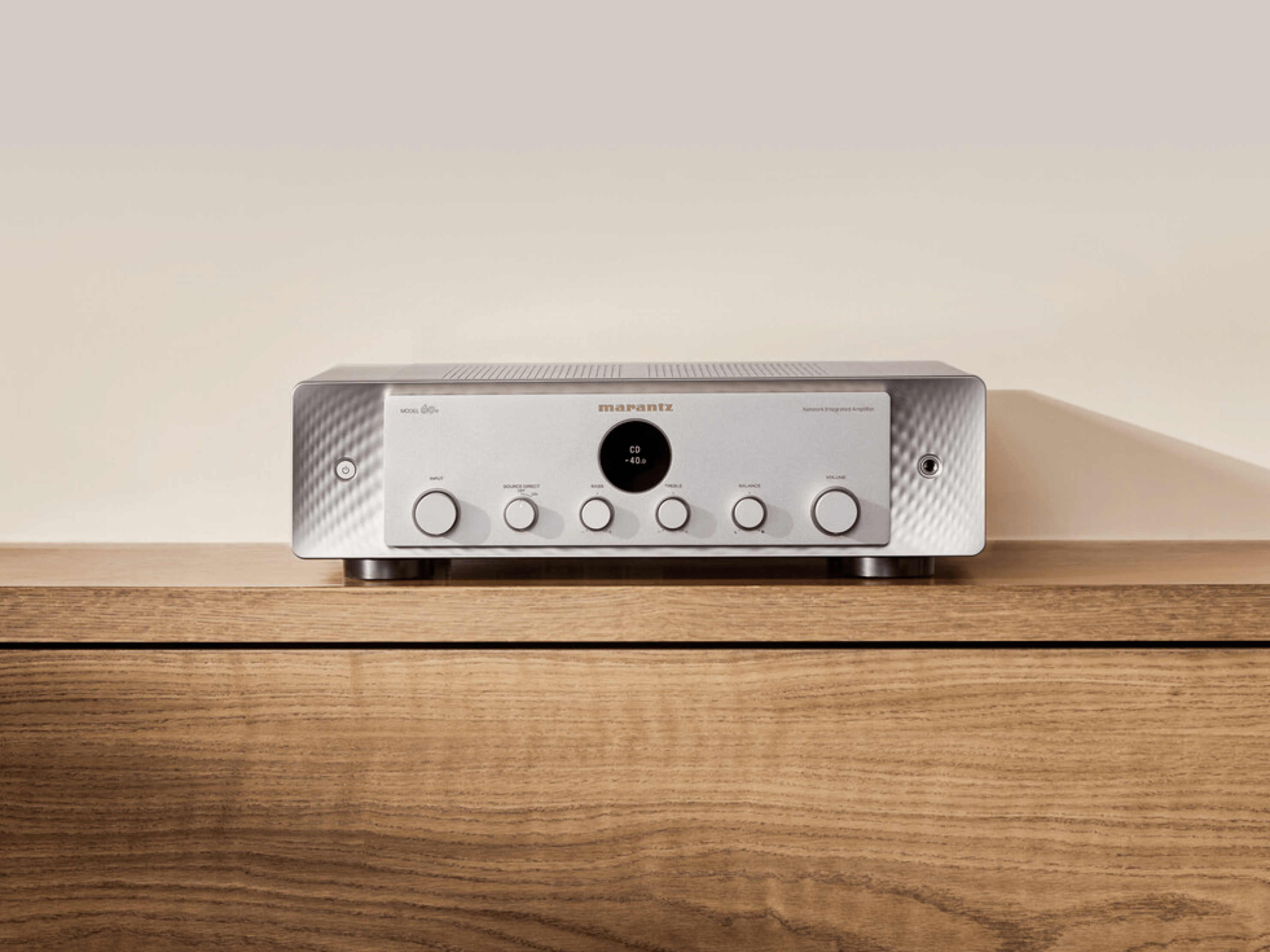 Model 60n Network Integrated Amplifier - Silver Gold