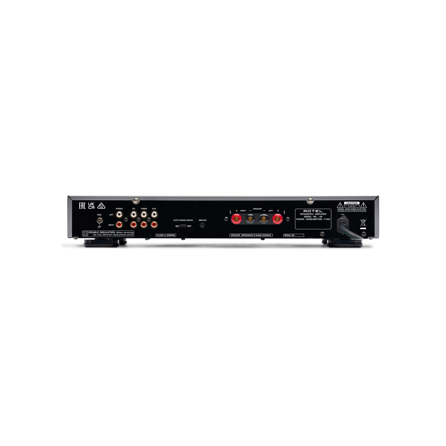 A8 Integrated Amplifier - Black