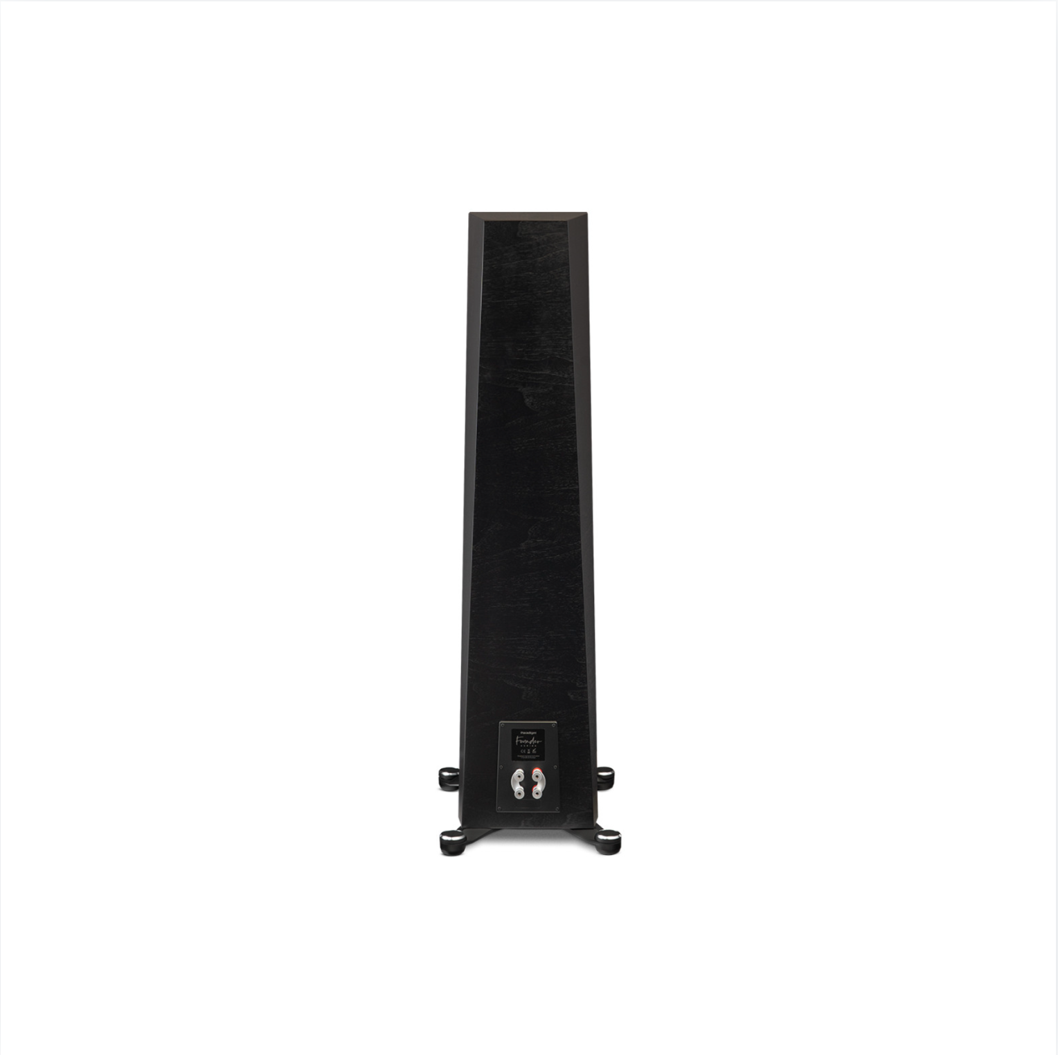FOUNDER 100F Floorstanding Speaker Pair - Black Walnut