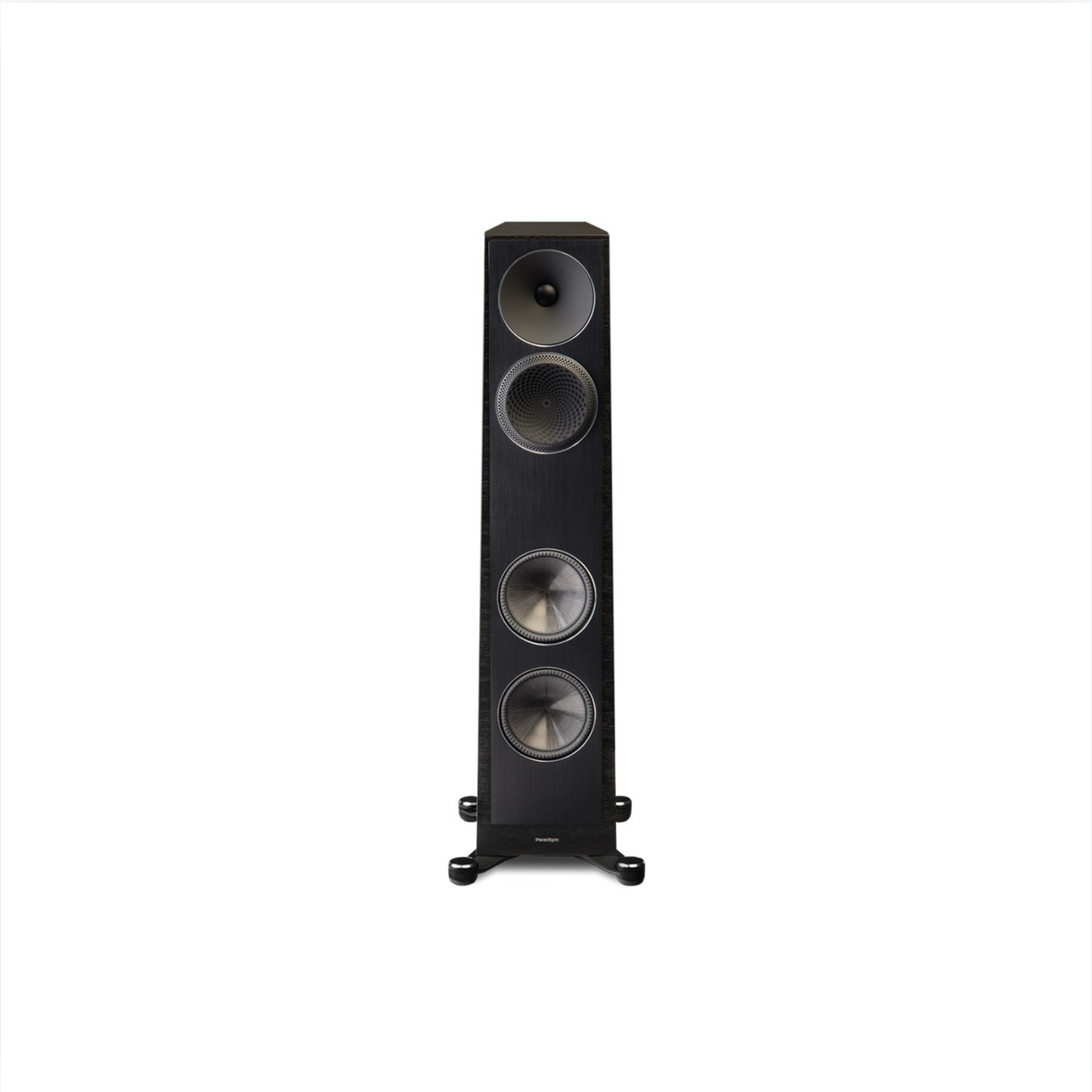 FOUNDER 80F Floorstanding Speaker Pair - Black Walnut