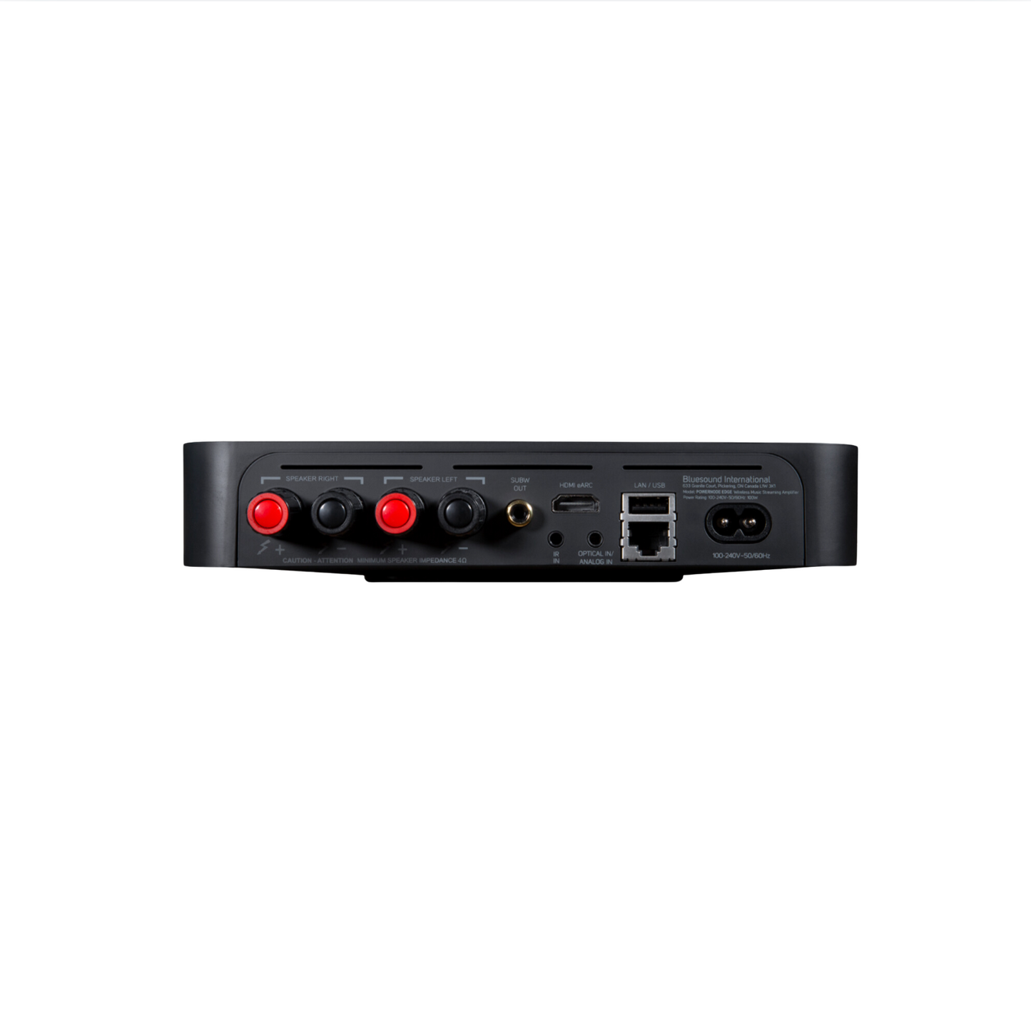 POWERNODE EDGE Compact Wireless Music Streaming Amplifier - Black