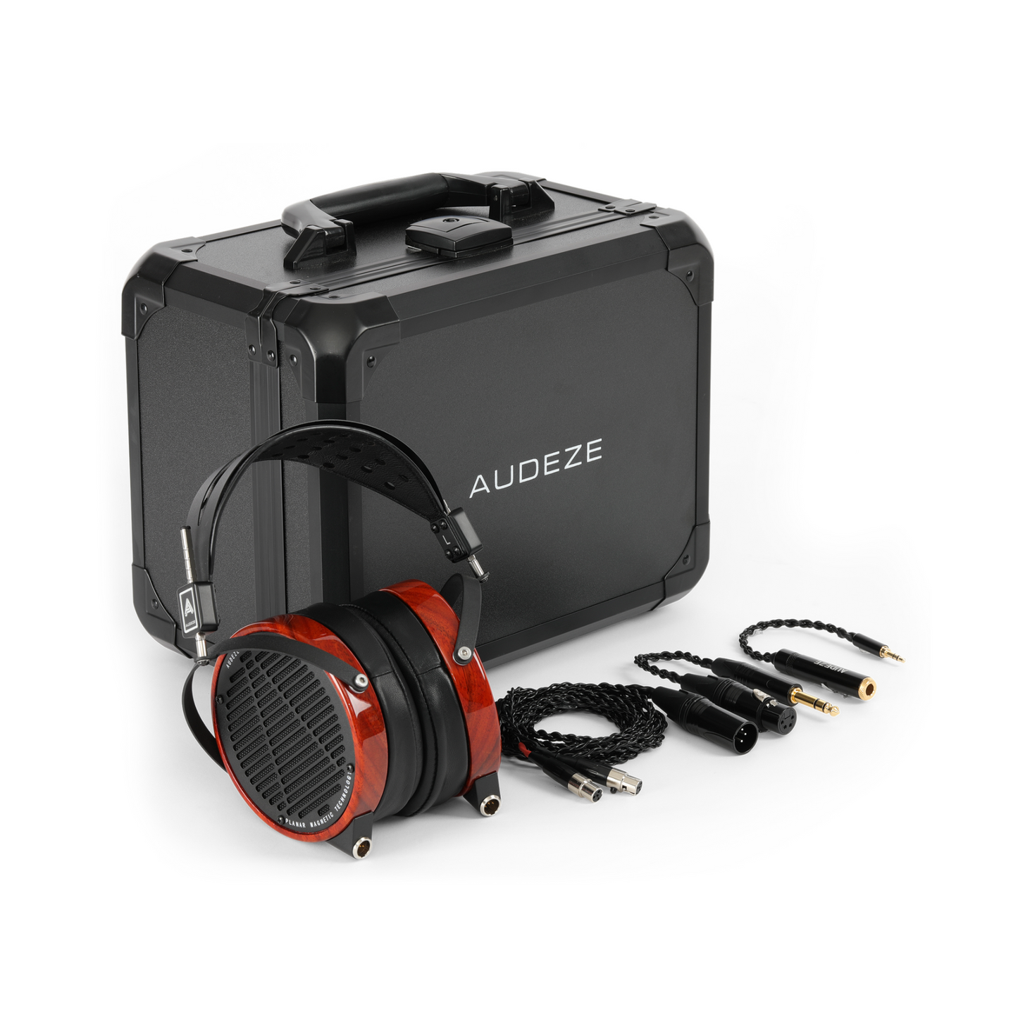 LCD-2 Padauk Rings, Leather w/Travel Case
