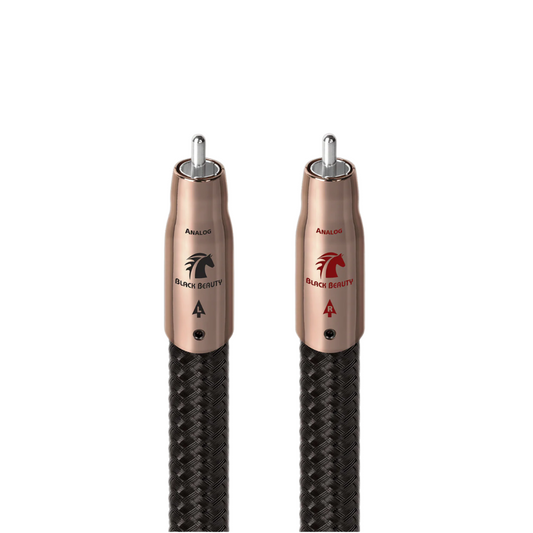 Black Beauty RCA Interconnect Cable Pair (6M)