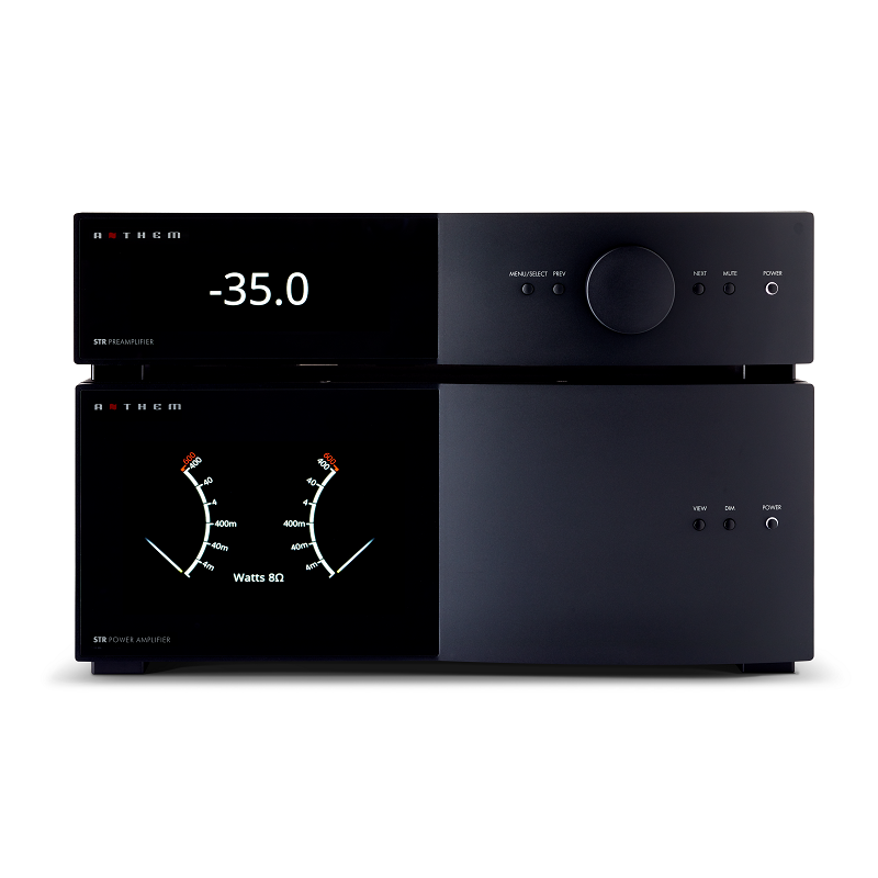 STR Stereo Pre-Amplifier - Silver
