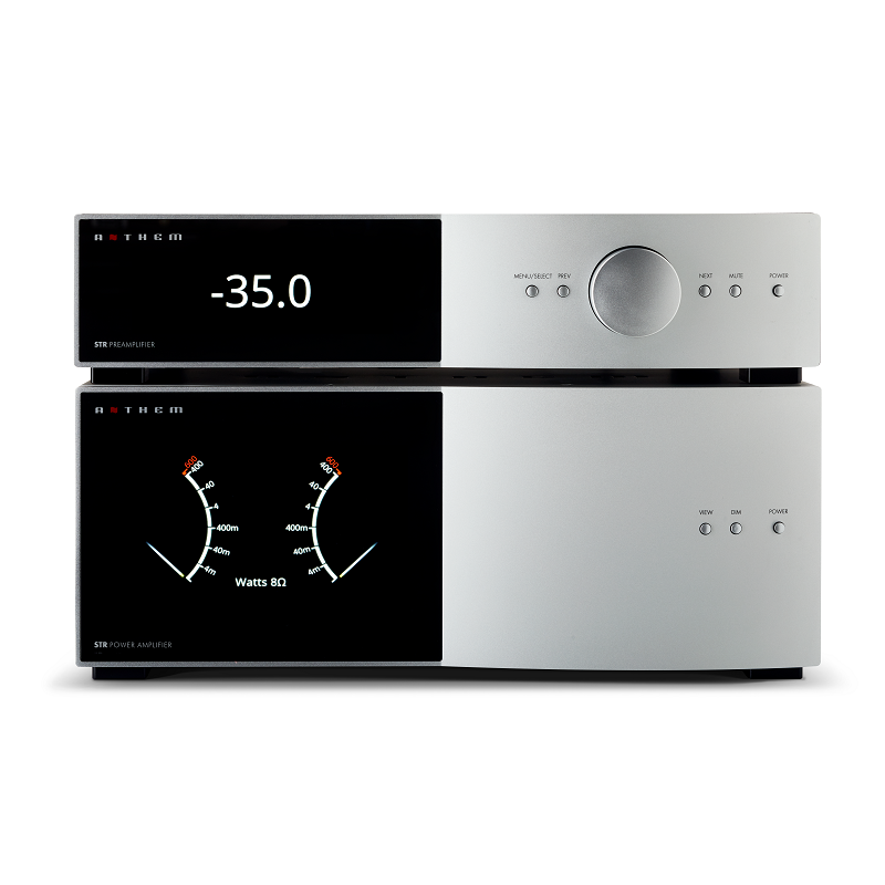 STR Stereo Pre-Amplifier - Silver
