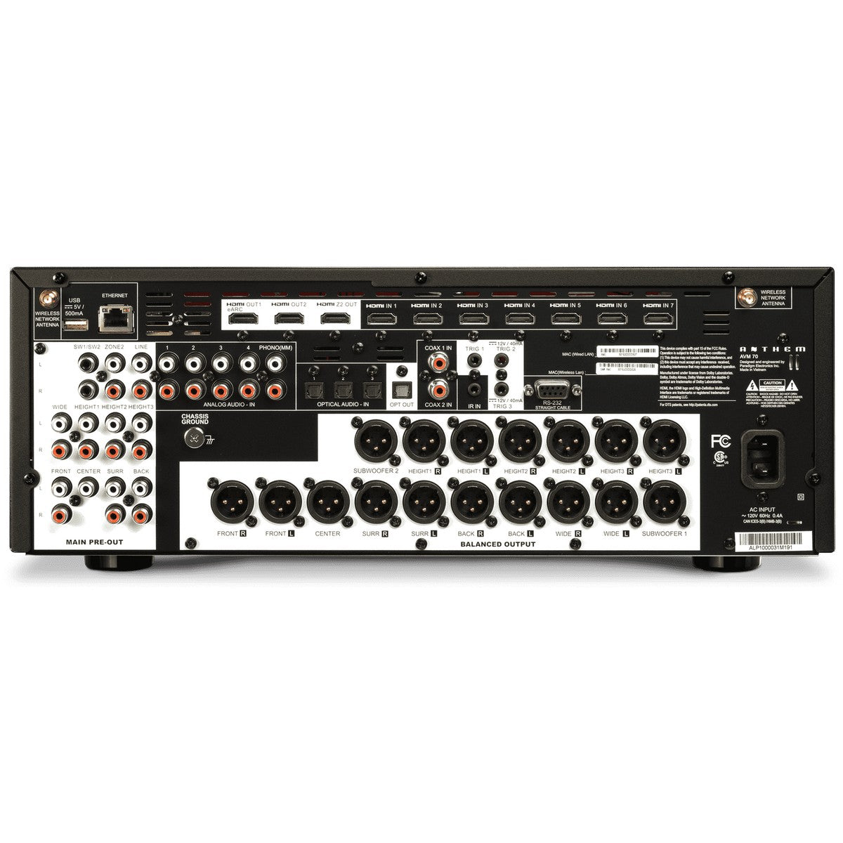AVM-70-rear