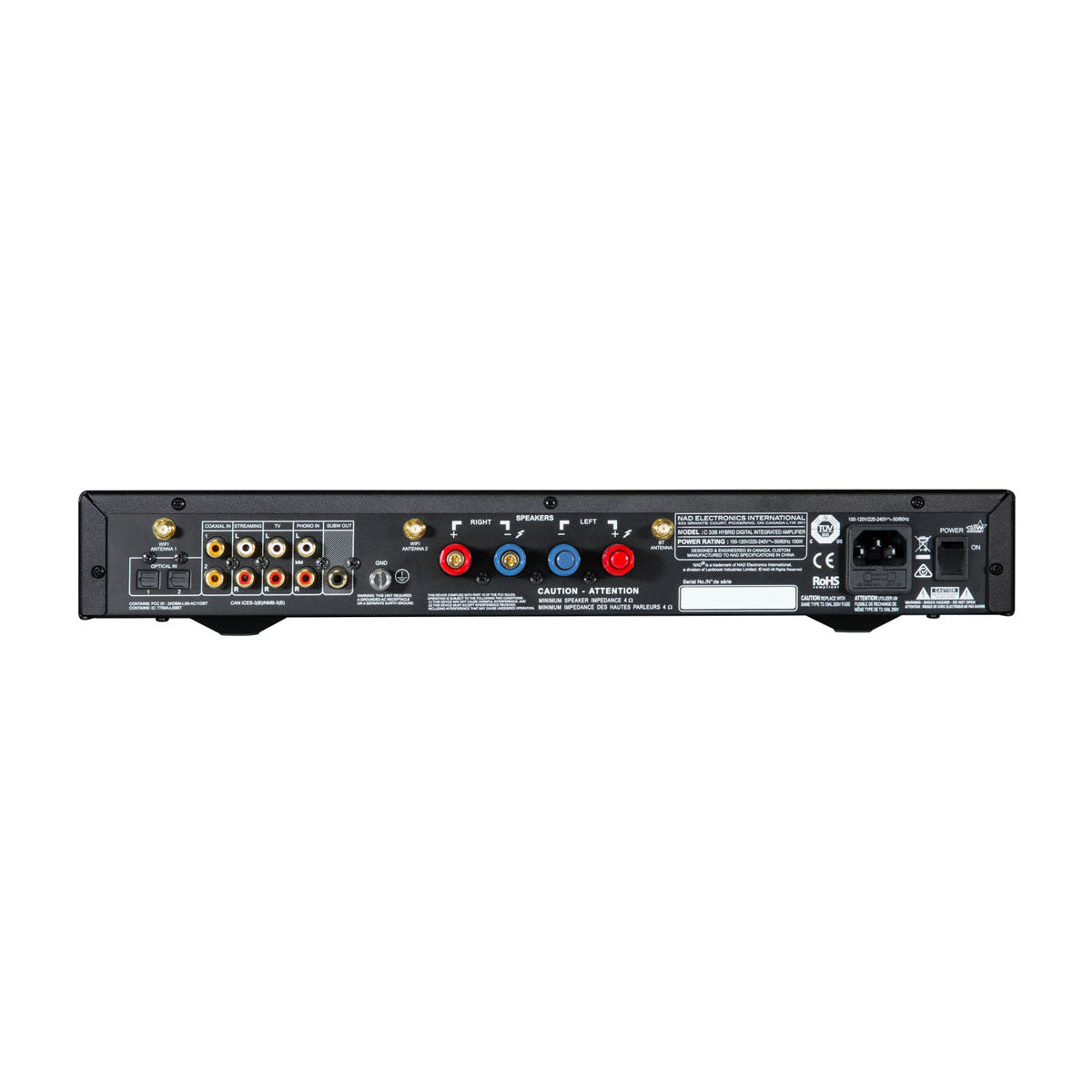 NAD C 338 Rear