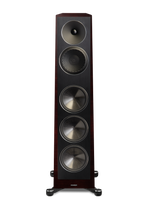 FOUNDER 100F Floorstanding Speaker Pair - Black Walnut