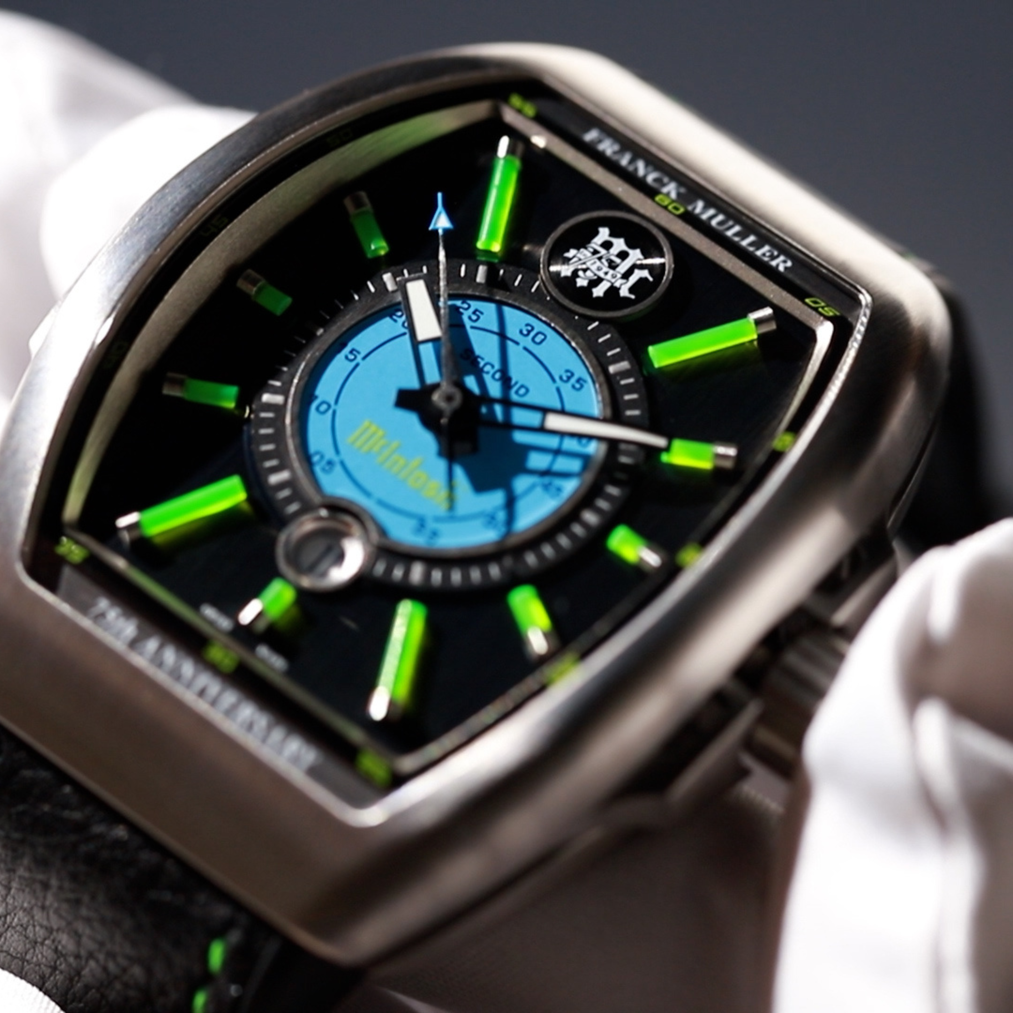 McIntosh Vanguard Classical Steel 75th Anniversary Watch by Franck Muller