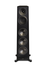 FOUNDER 120H Hybrid Floorstanding Speaker Pair - Black Walnut