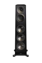 FOUNDER 120H Hybrid Floorstanding Speaker Pair - Midnight Cherry