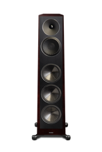 FOUNDER 120H Hybrid Floorstanding Speaker Pair - Black Walnut