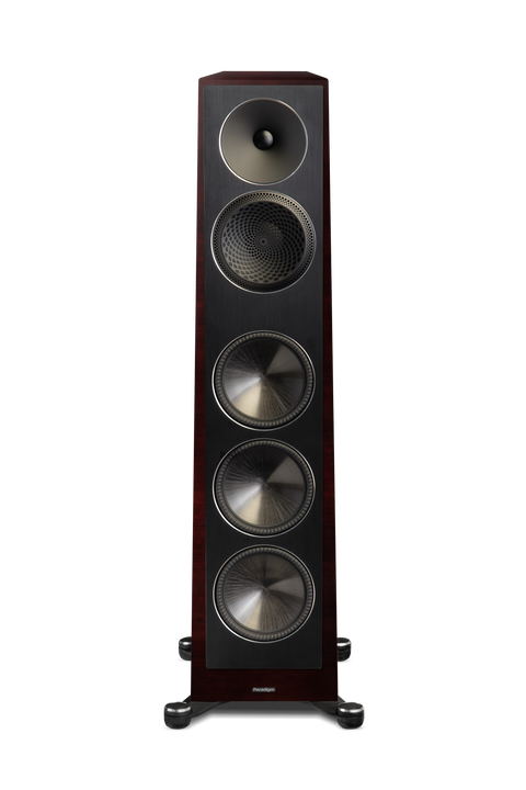 FOUNDER 120H Hybrid Floorstanding Speaker Pair - Piano Black