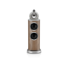 802 D5 Floor-standing Speaker Pair - Light Walnut