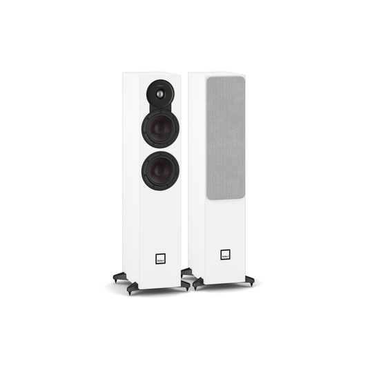 Sonik 5 Floorstanding Speaker Pair - White